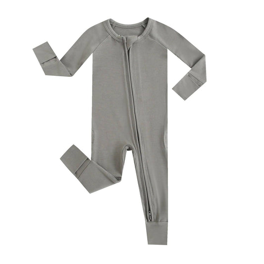 Forest Green Zippered Romper