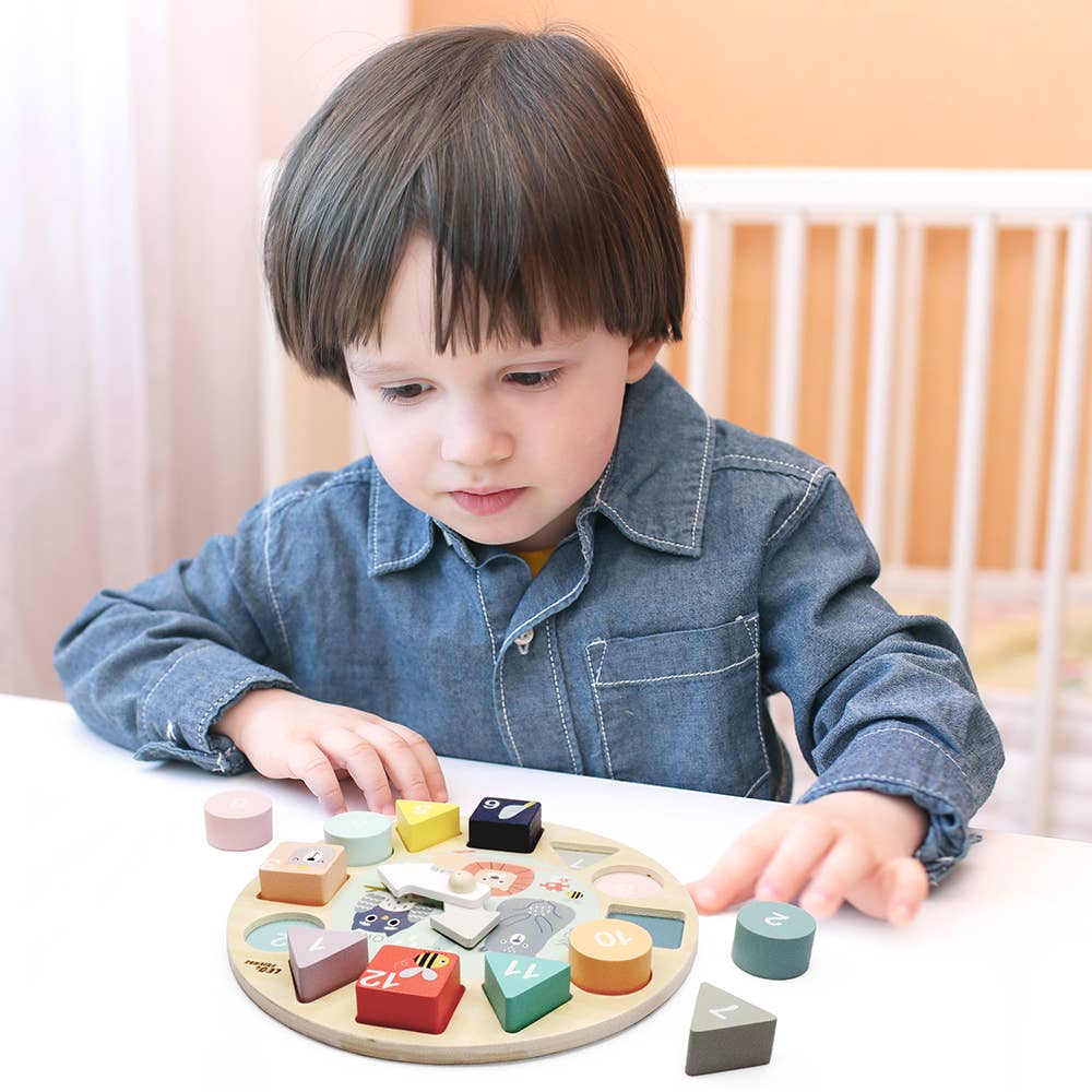 Shape Sorting Clock