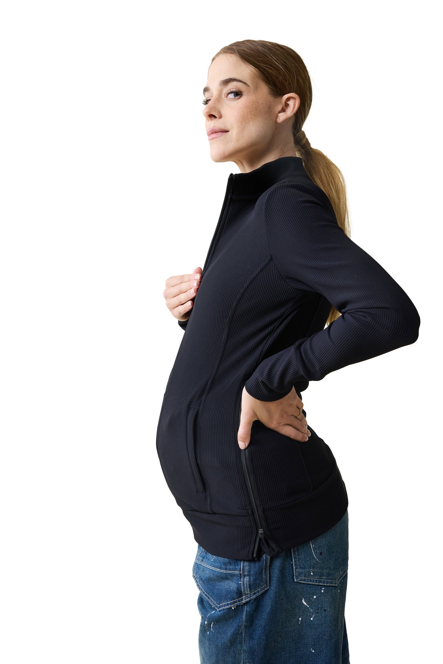 Maternity Side Zip Jacket