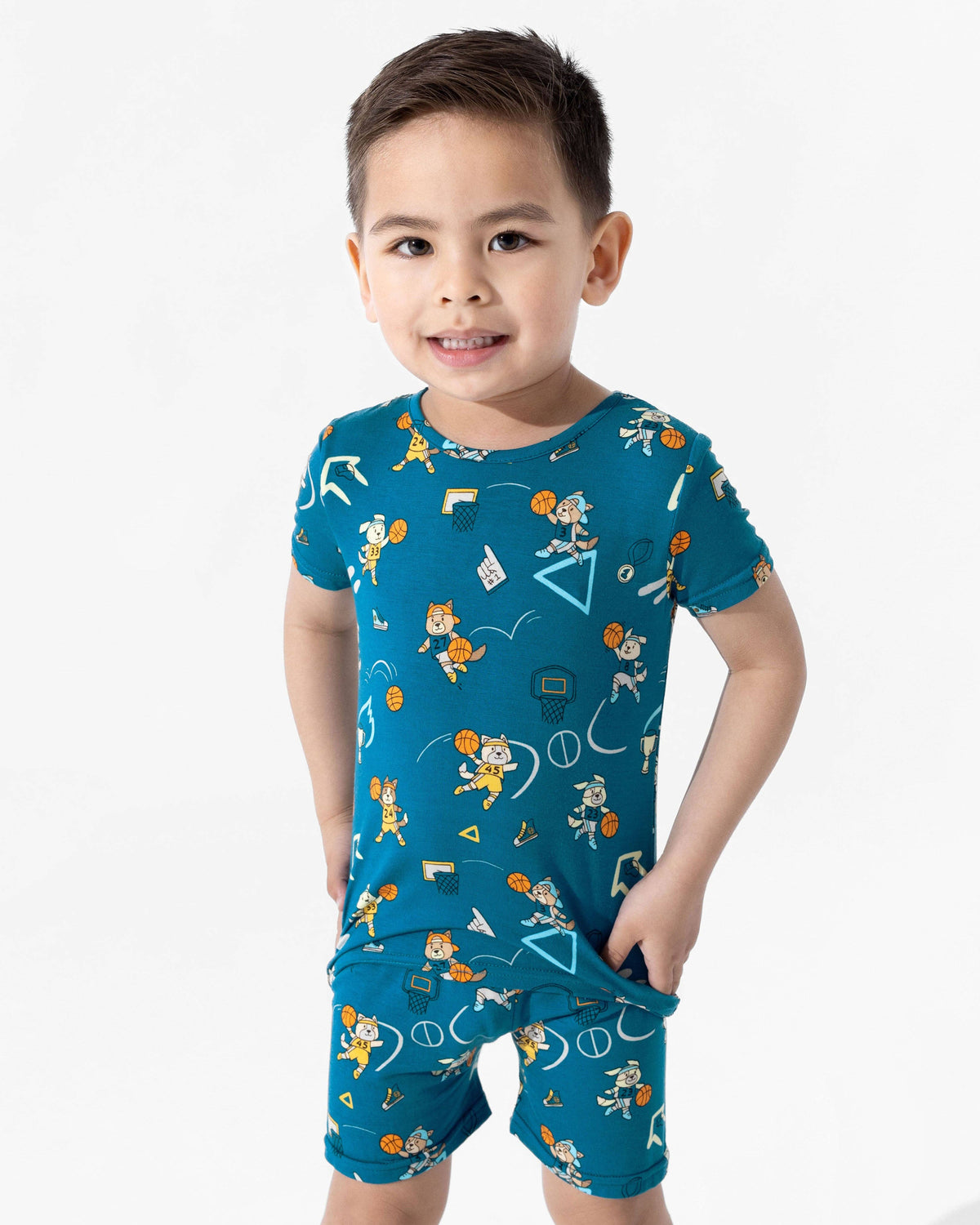 Basketball Pjs Short Set