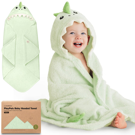 Dino Hooded Baby Bath Towel