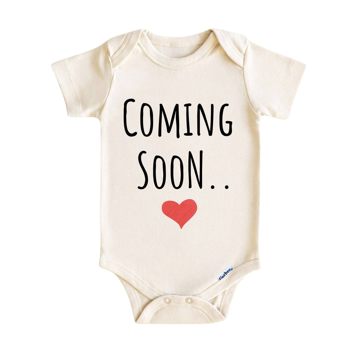 Coming Soon Baby Onesie ® – Pregnancy Announcement Baby Bodysuit