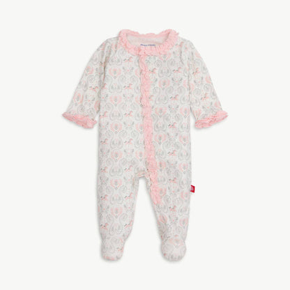 CAROUSEL MODAL MAGNETIC FOOTIE W/RUFFLES