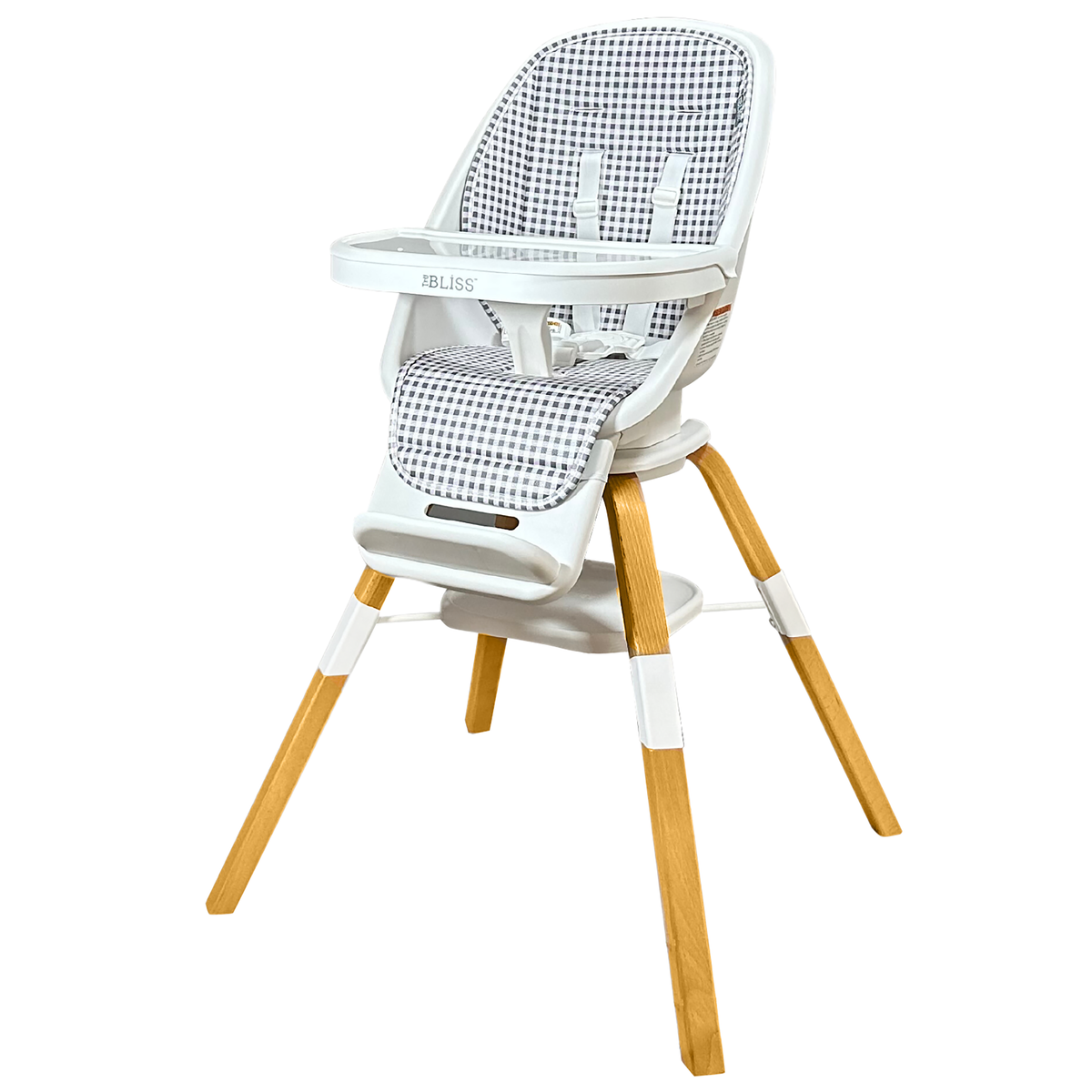 TruBliss Baby 2-in-1 Turn-A-Tot High Chair with 360 degree Swivel