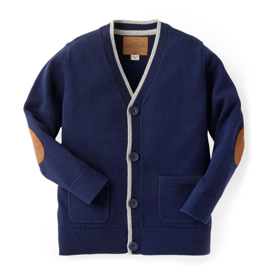 Tipped Organic Cardigan