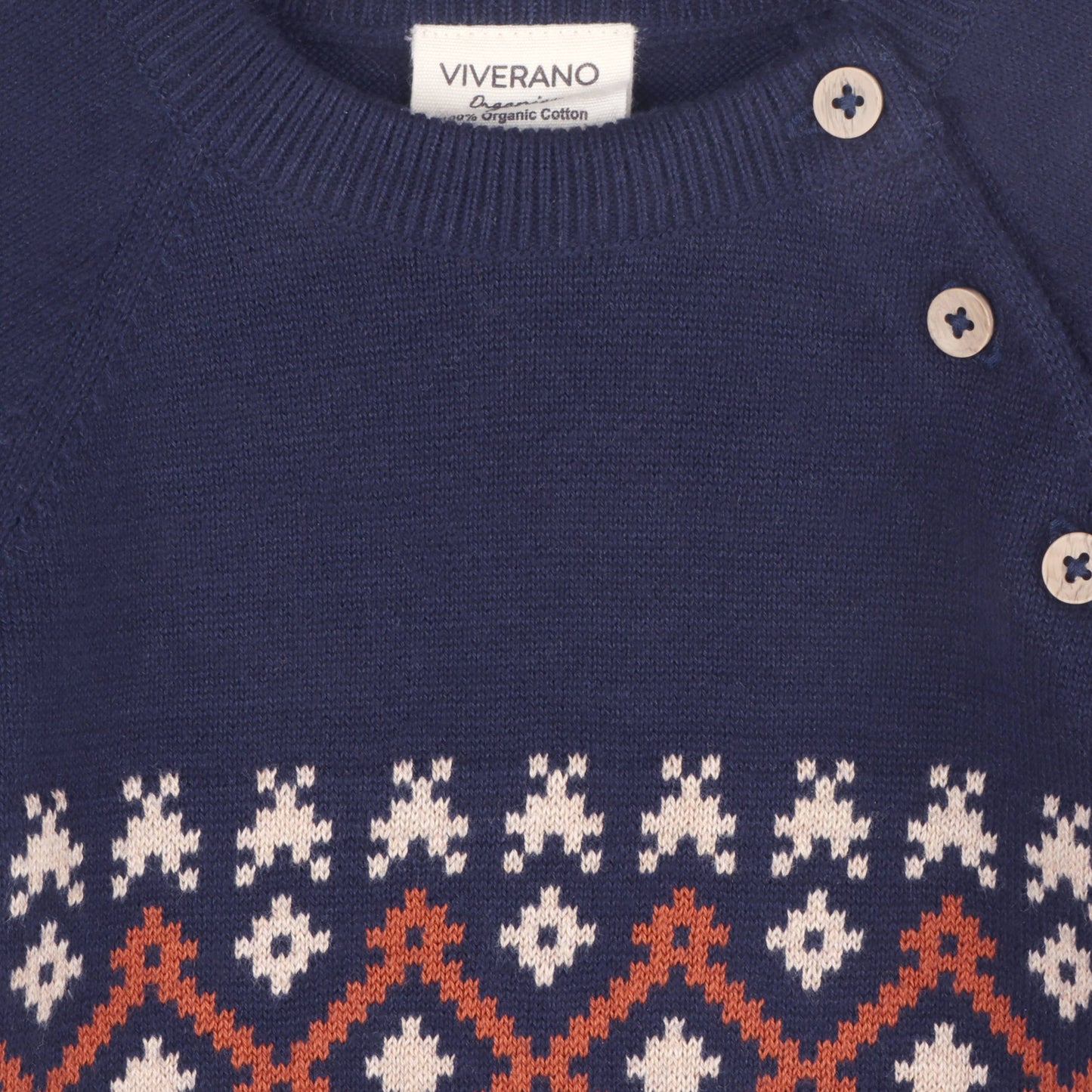 Fair Isle Raglan Sweater