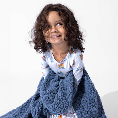 Vintage Suitcases Kids Pajamas