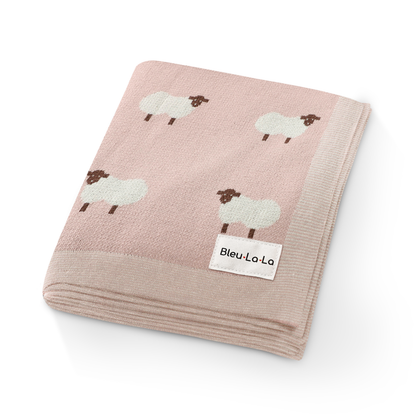 Sheep Baby Blanket