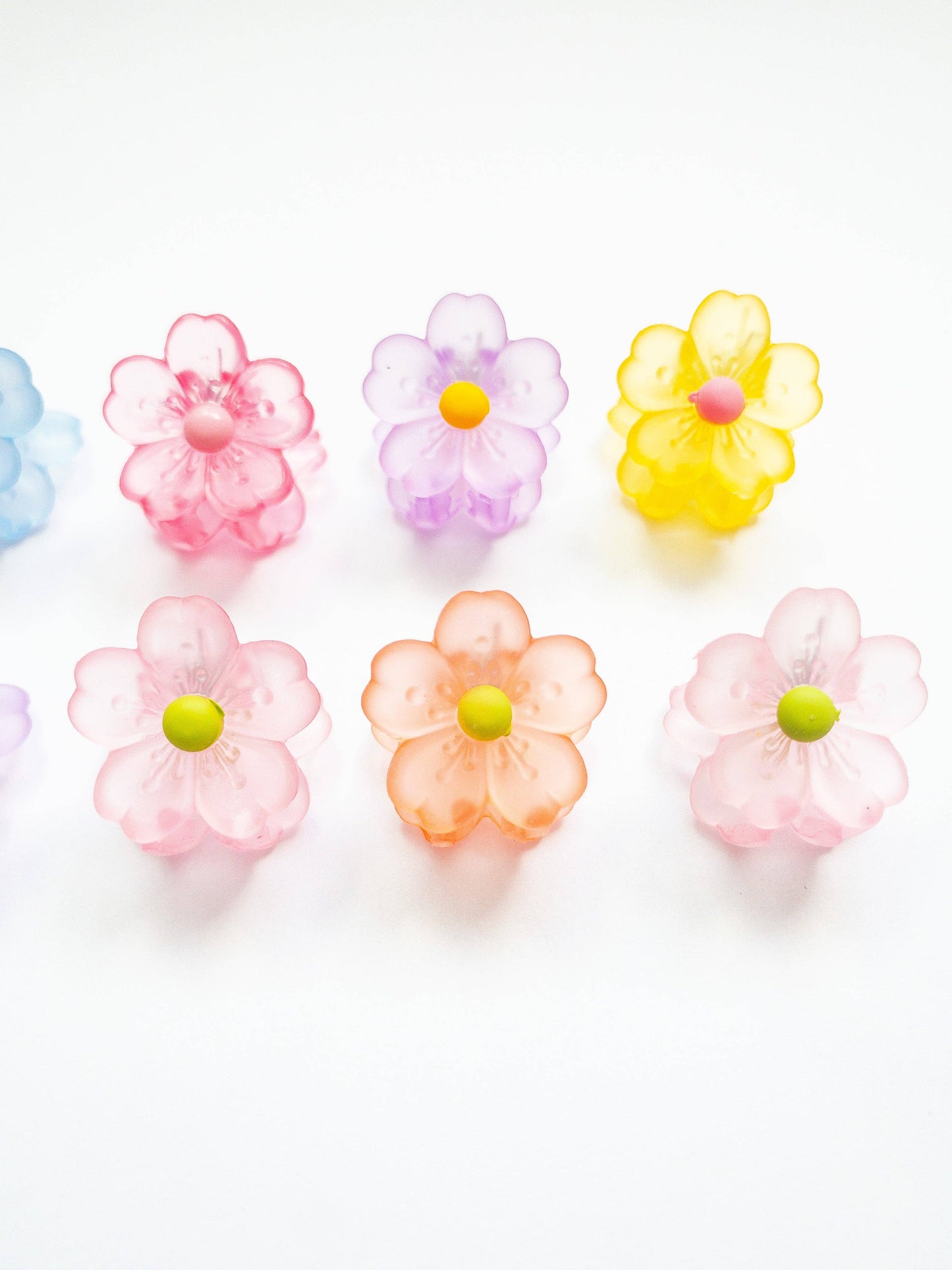 Sakura Flower Small Hair Claws
