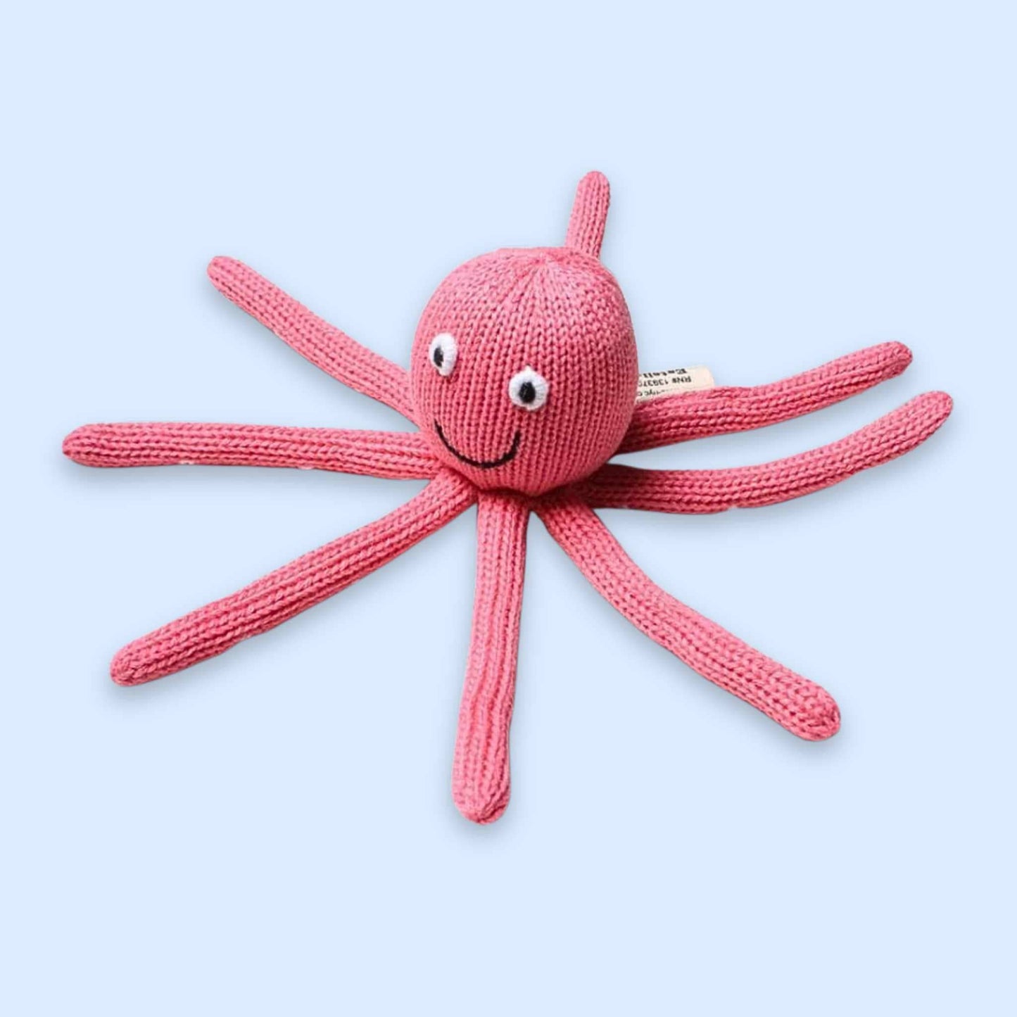 Baby Rattle Toy - Octopus Rattle (Pink)