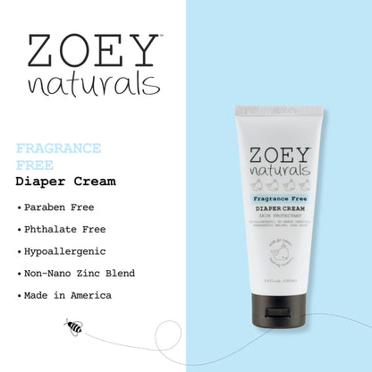 Fragrance-Free Diaper Cream - 3.4oz