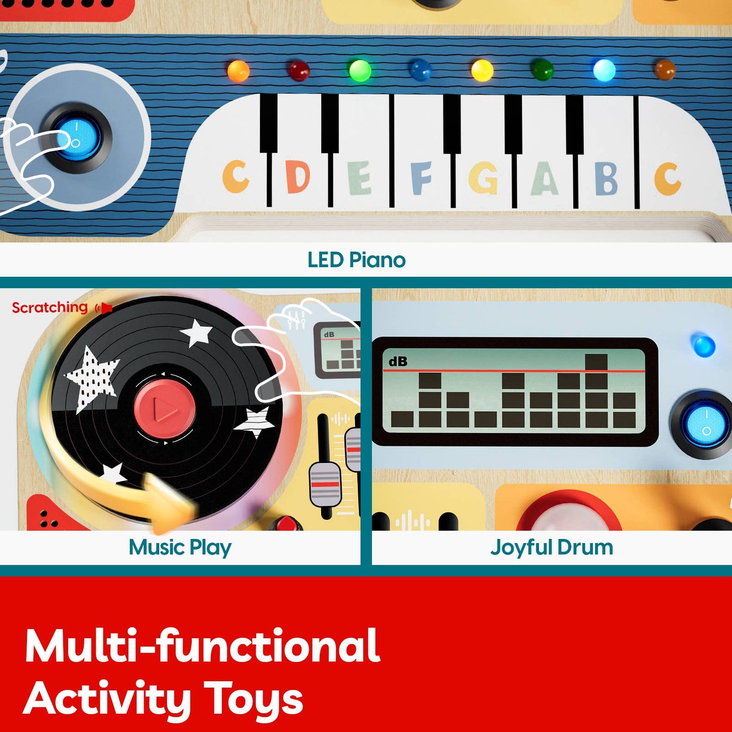 Topbright! DJ Music Busy Board