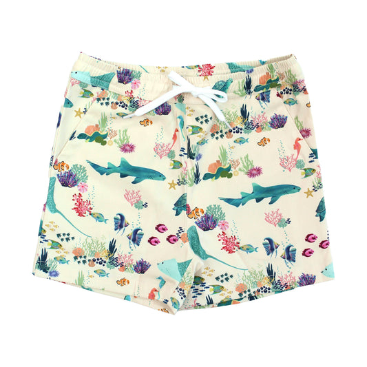 Coral Reef Swim Trunks