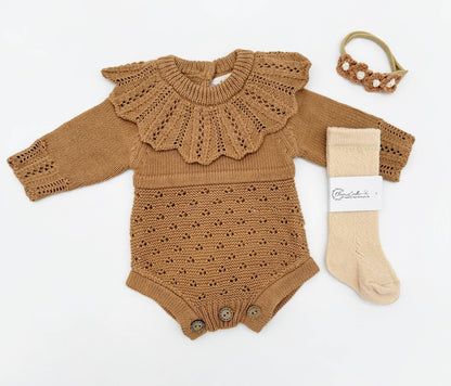 Tan Zori Romper