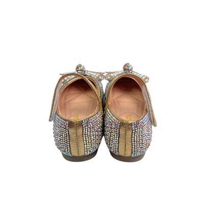 Pearl & Rhinestone Flat Shoes