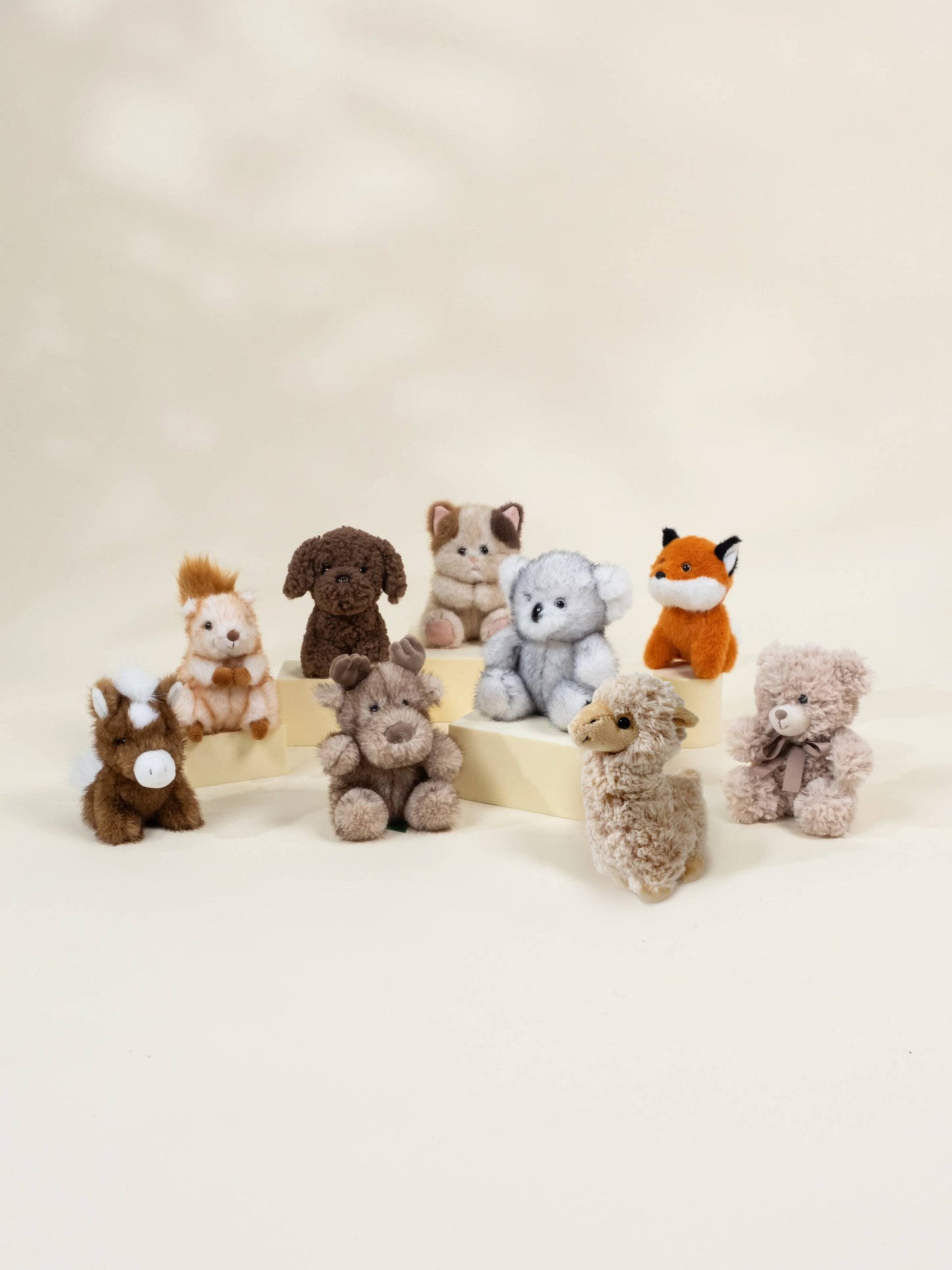 Mini Gift Plush Toy - Beige Alpaca