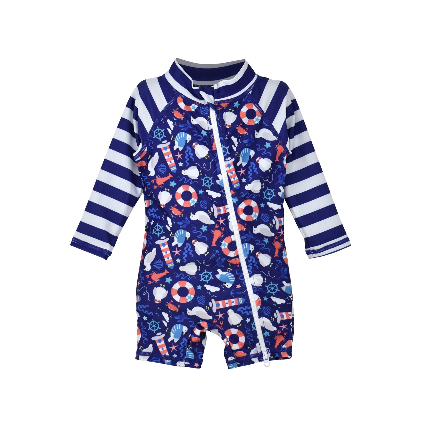 Kids UPF50+ Shortie Surf Swimsuit for Boys and Girls (H)