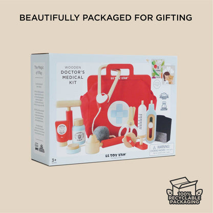 Vinatge Doctor Roleplay Wooden Kit