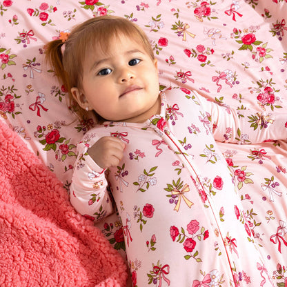 Bows & Blooms Footie