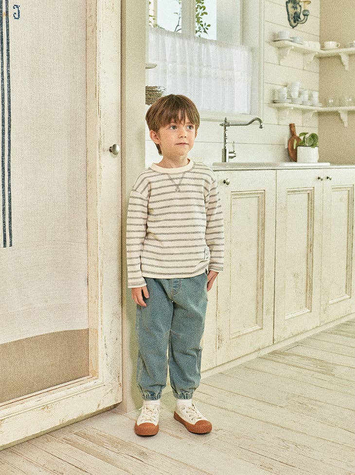 Baggy Washed Denim Pants