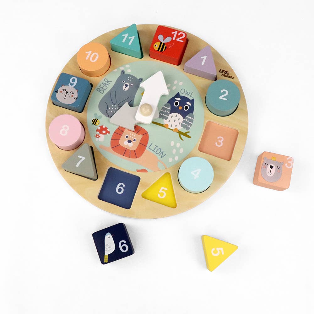 Shape Sorting Clock