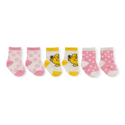 Baby Socks Trio Little Miss Sunshine