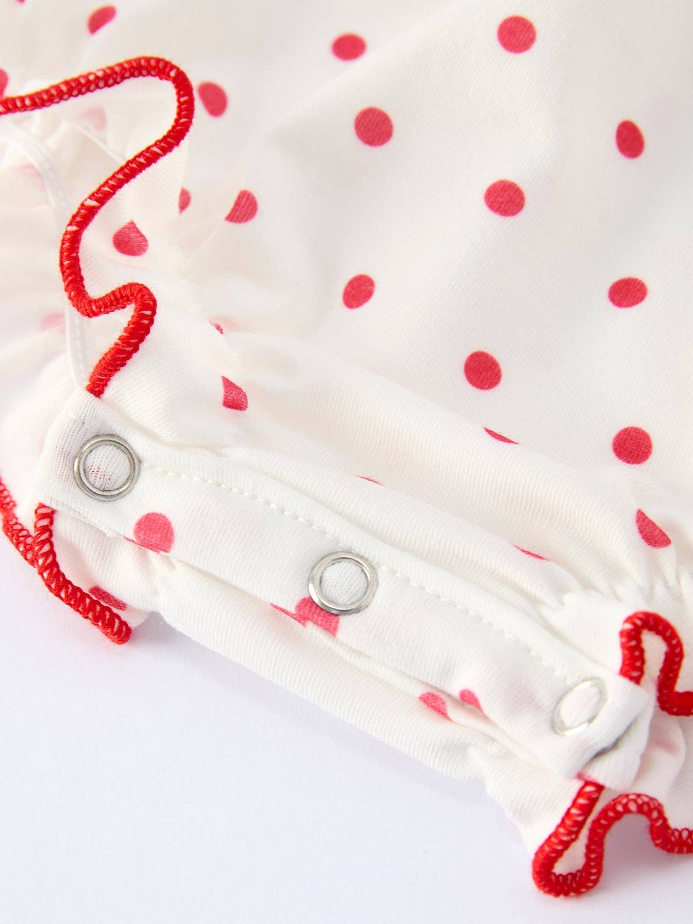 Polka Dot Baby Girls Romper