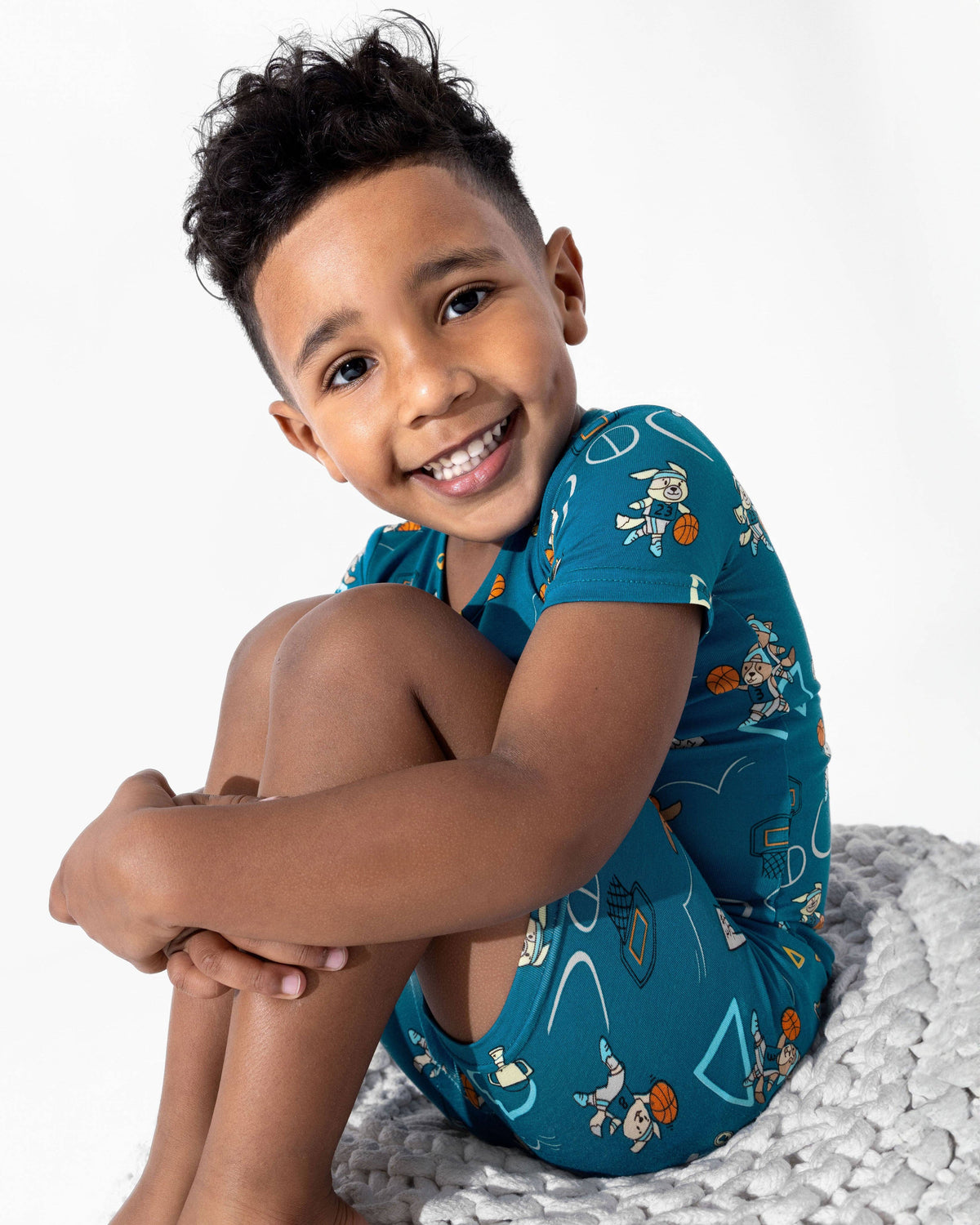 Basketball Pjs Short Set