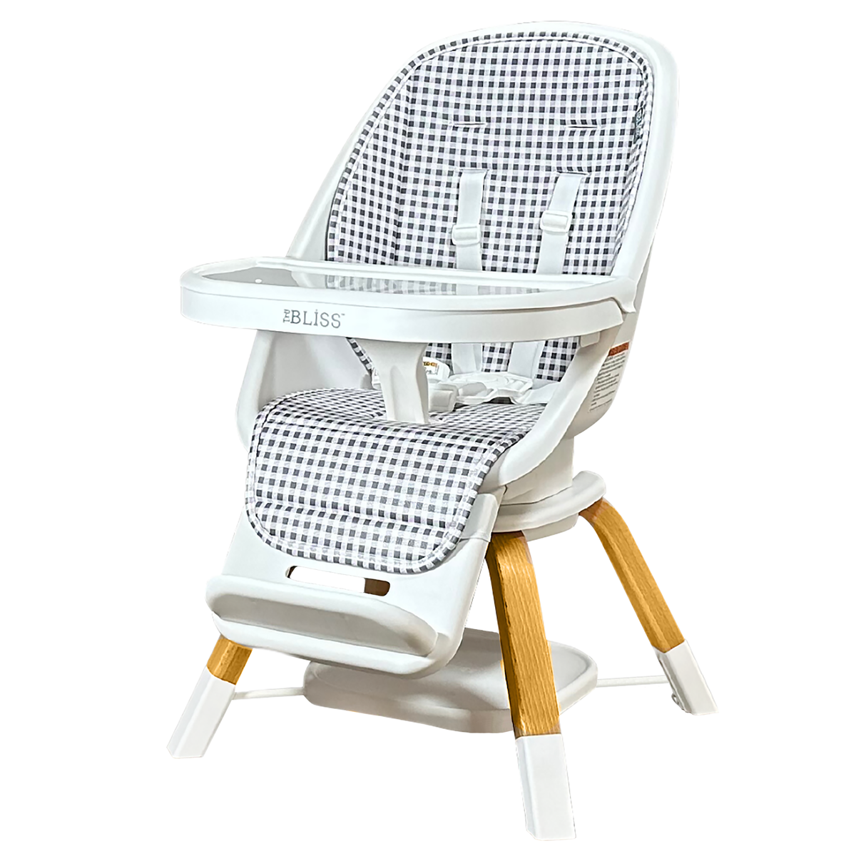 TruBliss Baby 2-in-1 Turn-A-Tot High Chair with 360 degree Swivel