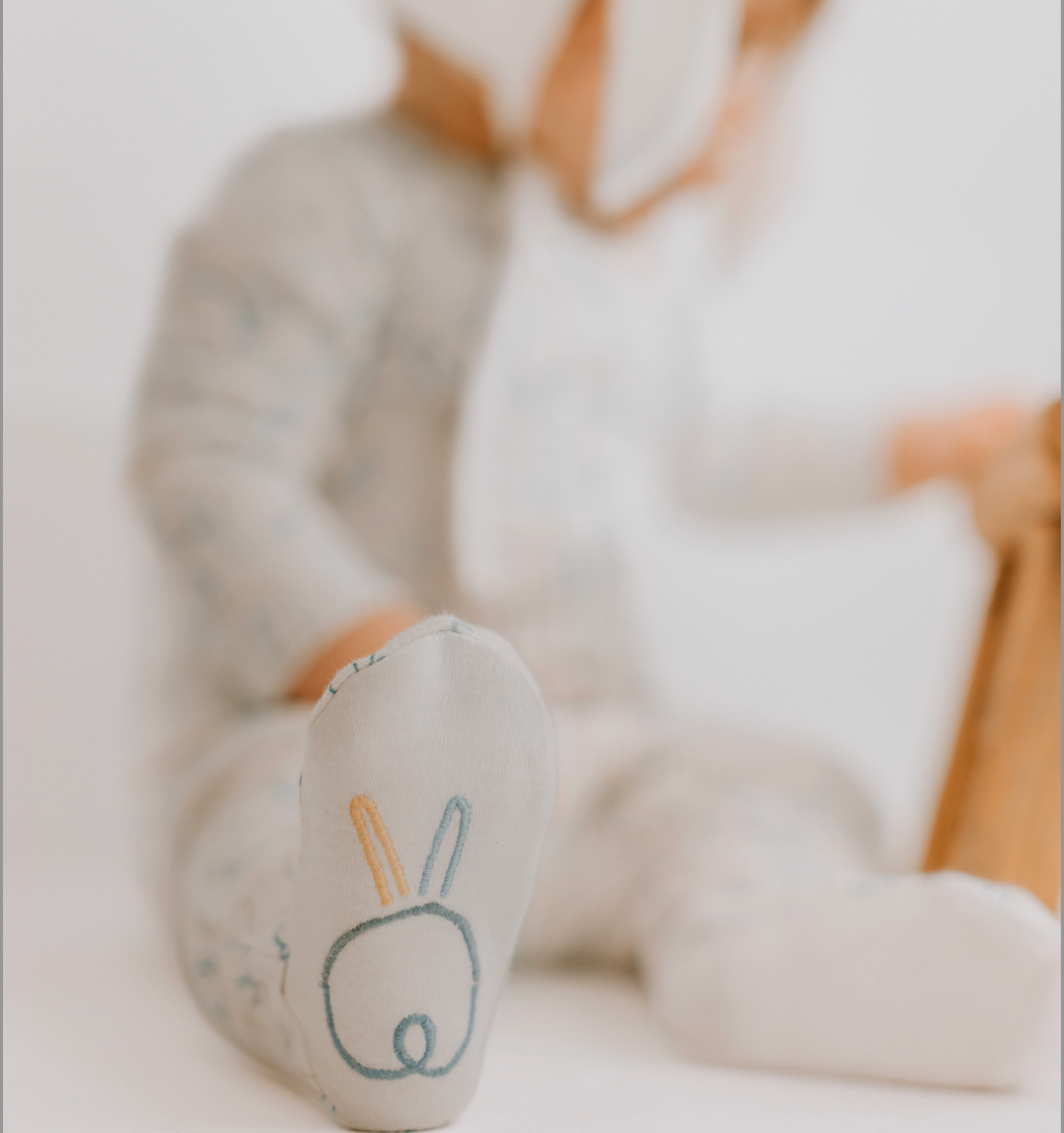 Bunnies Baby Footie