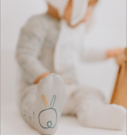 Bunnies Baby Footie