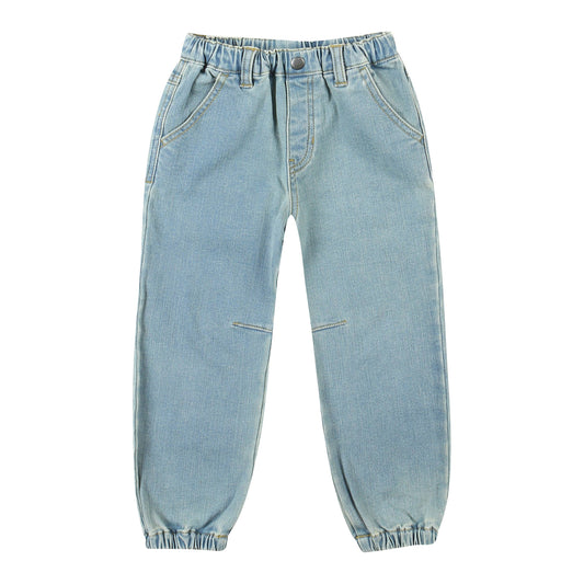 Baggy Washed Denim Pants
