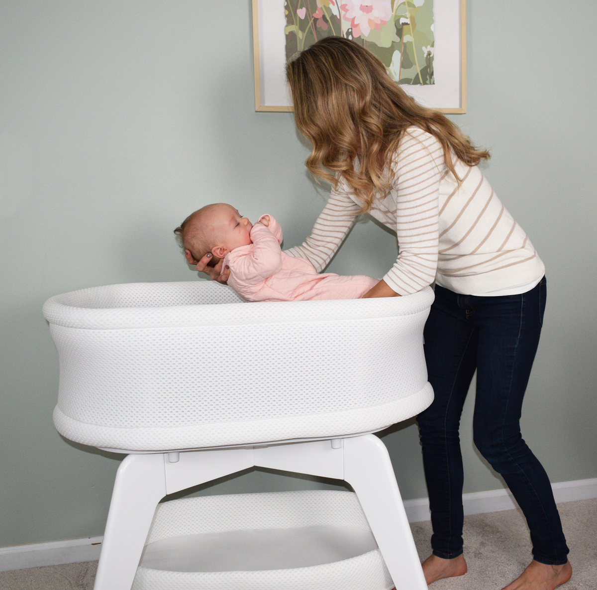 TruBliss Baby EVI SMART Bassinet