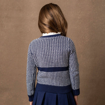 Organic Tweed Cardigan