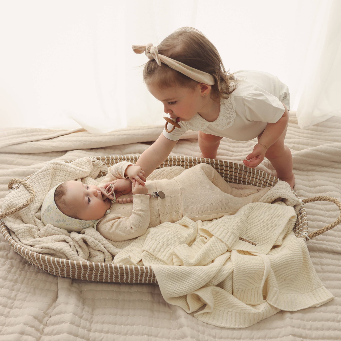 Heritage Knit Baby Blanket