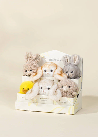 Mini Gift Plush Toy - Grey Rabbit