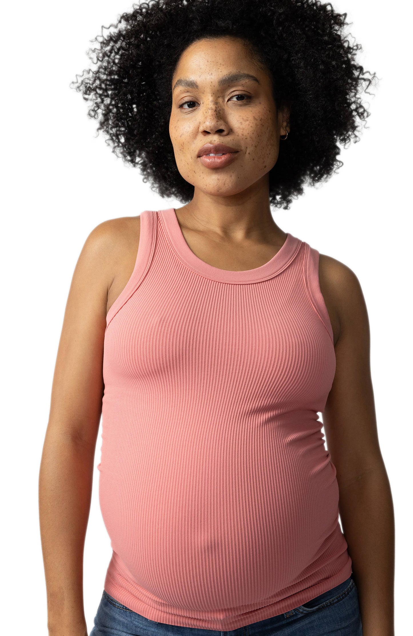 Maternity Seamless Rib Tank