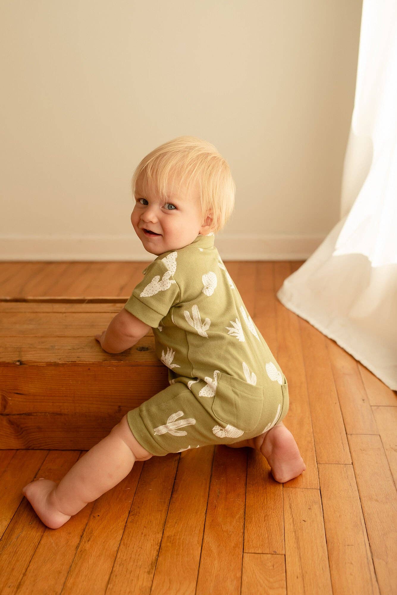 Sage Cactus Coverall