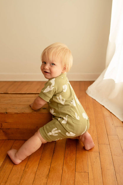 Sage Cactus Coverall