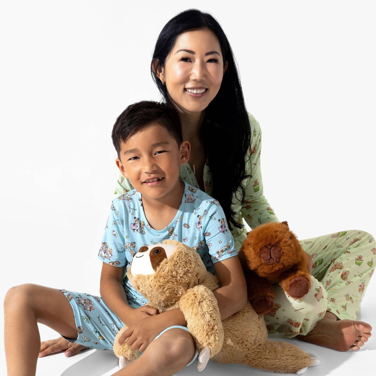 Sloth Pjs Short Set