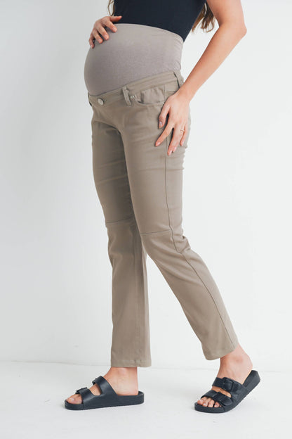 Straight Leg Maternity Belly Pants