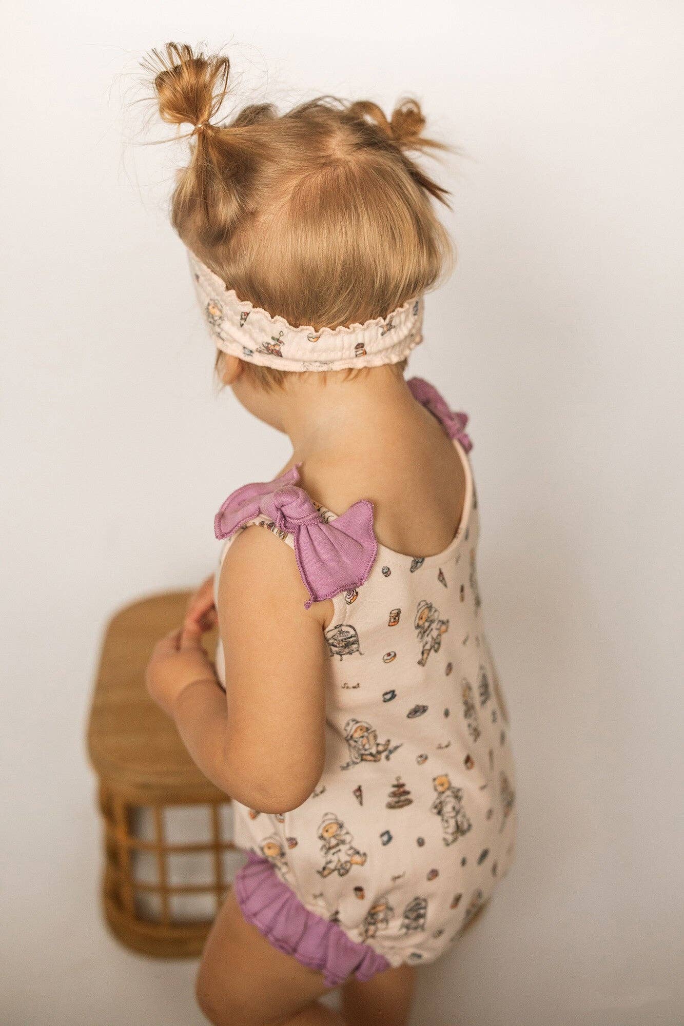 Purple Bowtie Bodysuit