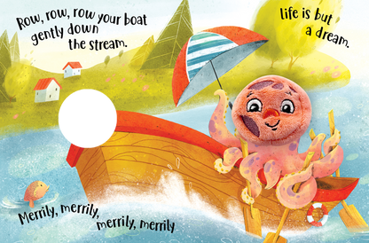 Row, Row, Row Your Boat - Finger Puppet Book