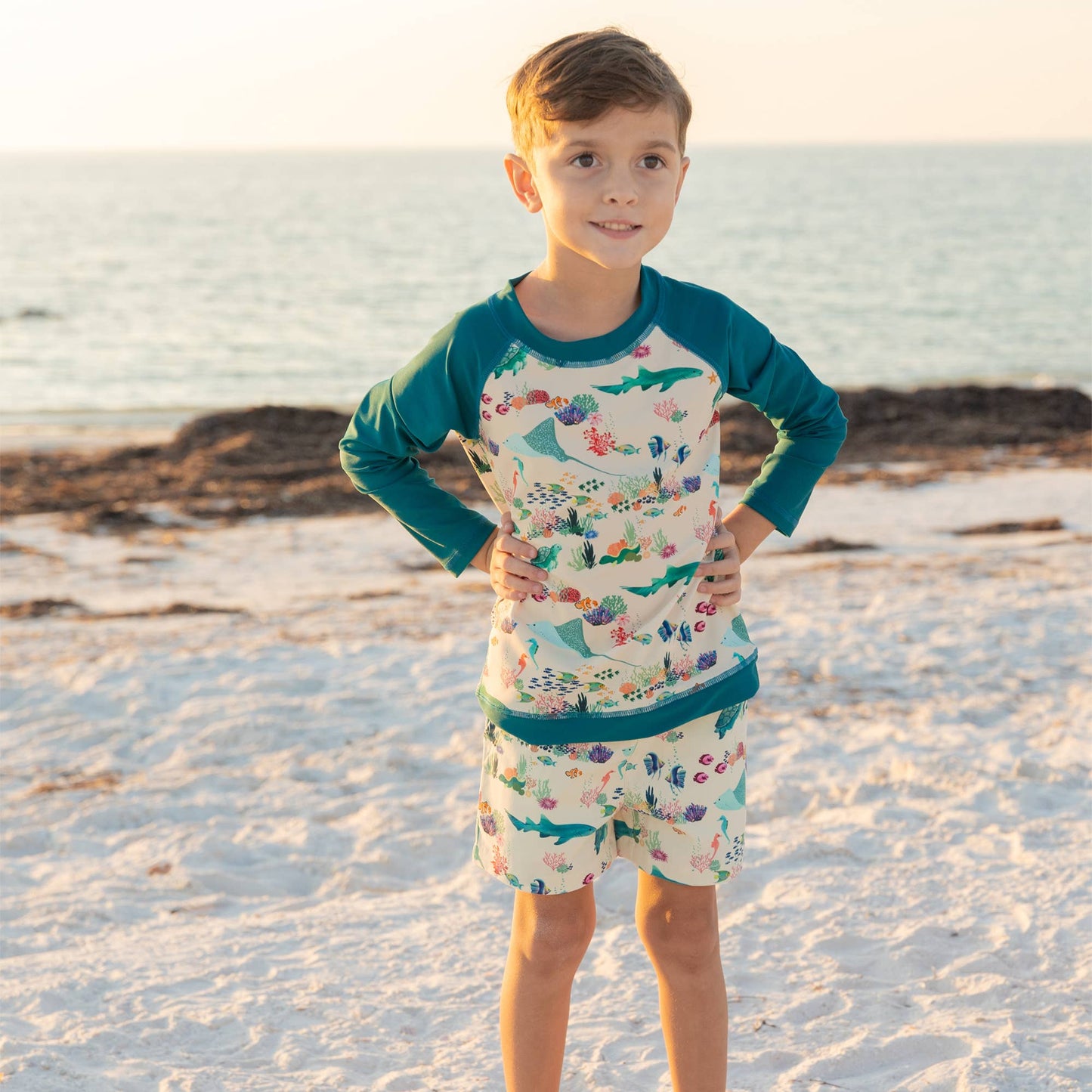 Coral Reef Rashguard Shirt