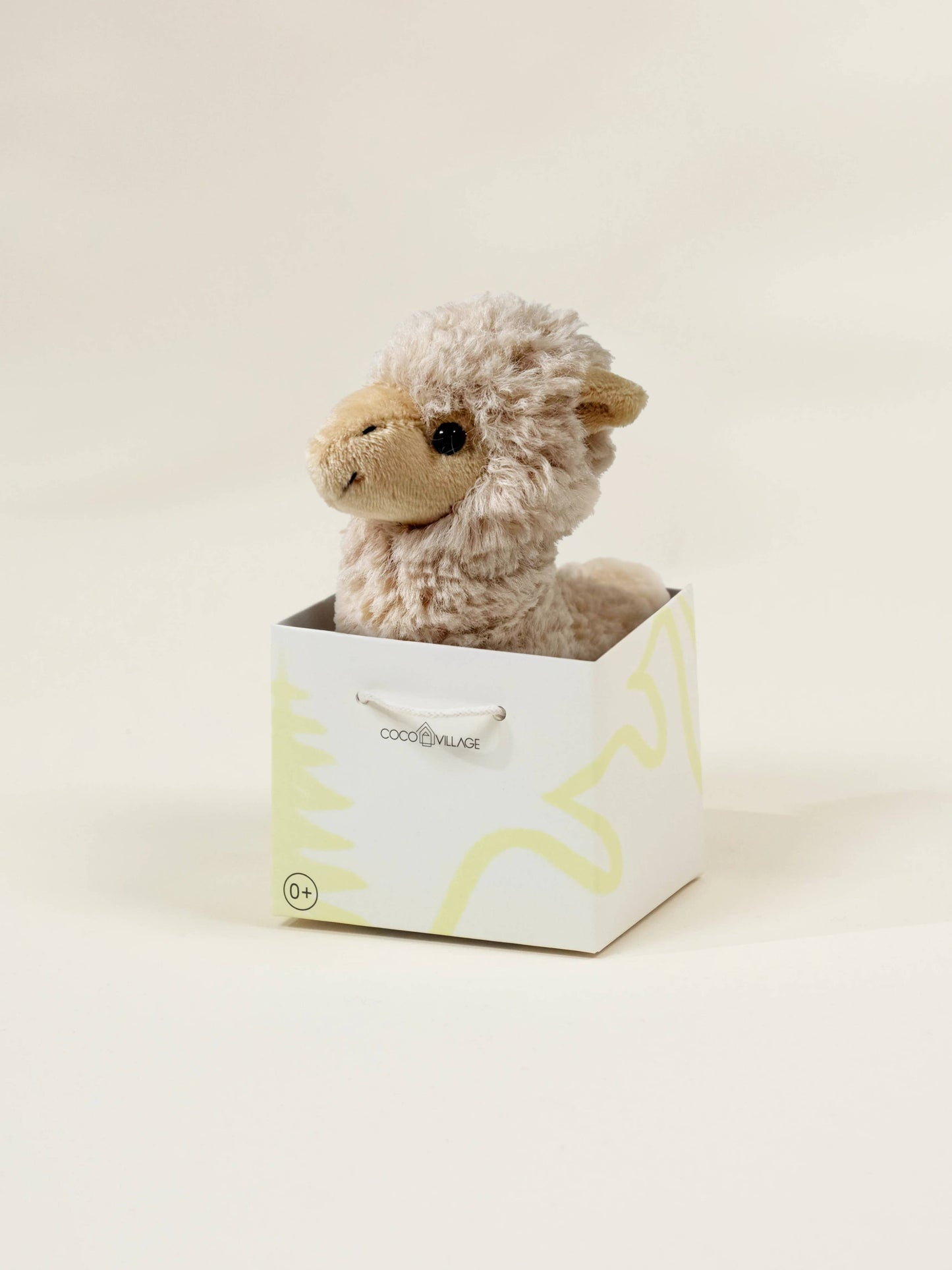 Mini Gift Plush Toy - Beige Alpaca