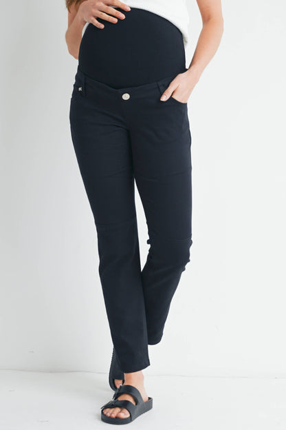 Straight Leg Maternity Belly Pants