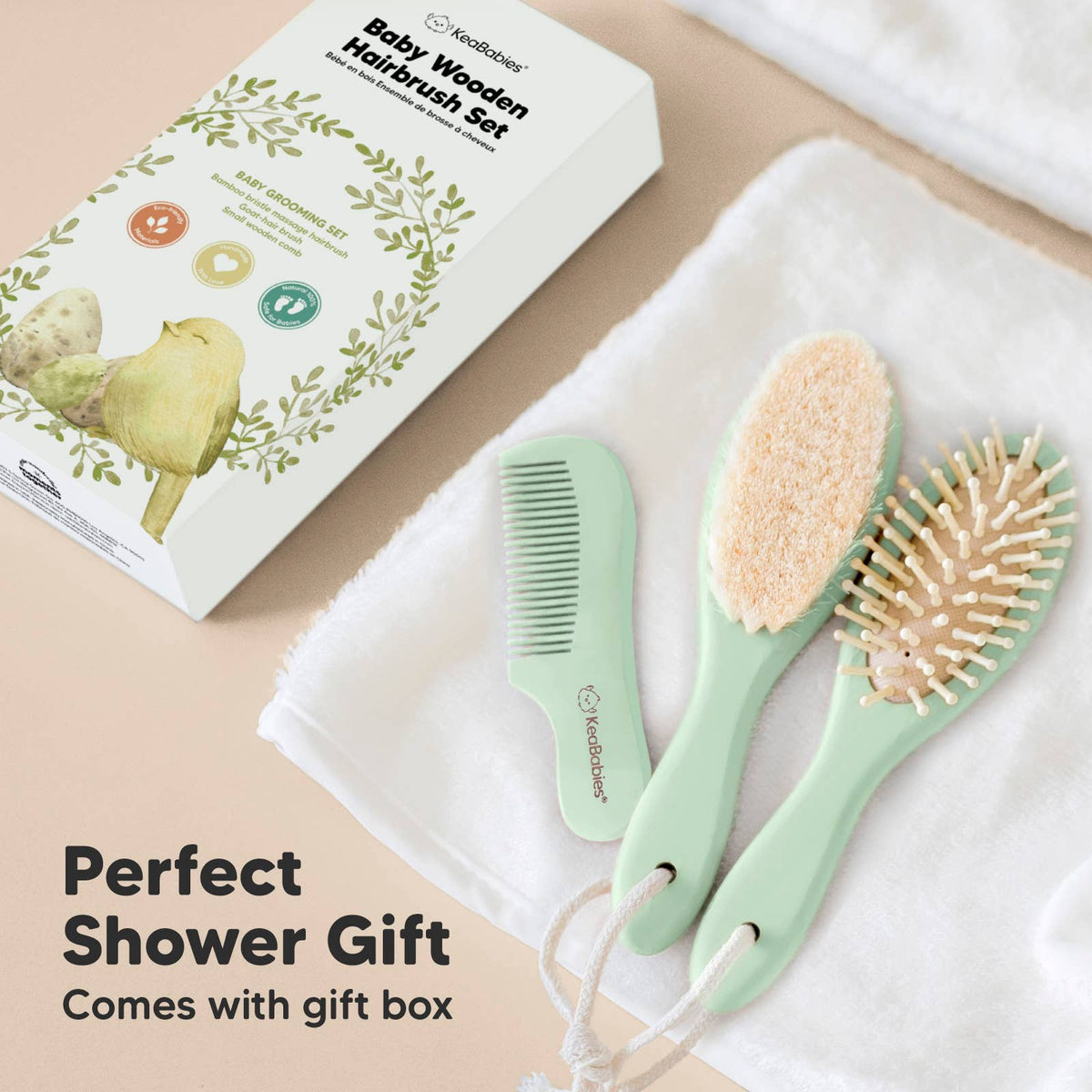 Baby Hair Brush & Comb Set