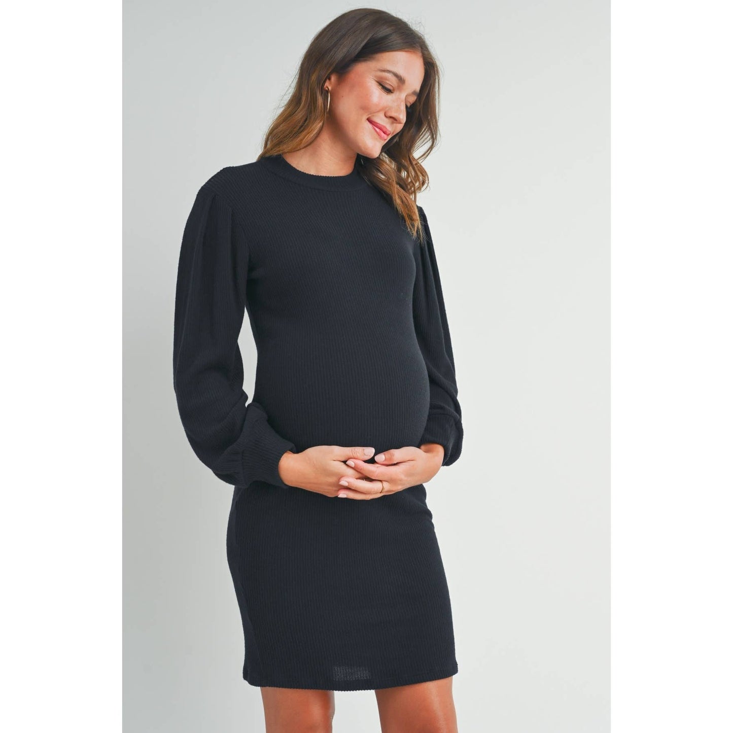 Long Sleeve Maternity Dress
