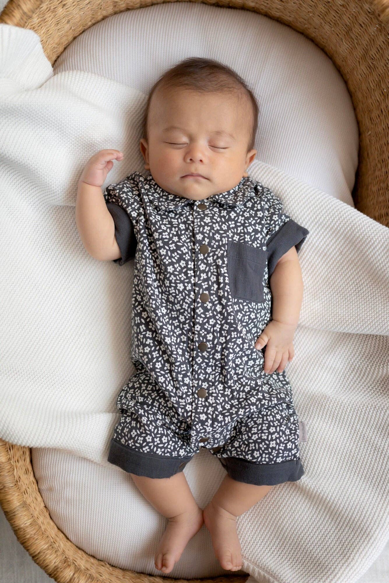 Chia Floral Muslin Coverall