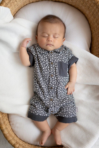 Chia Floral Muslin Coverall